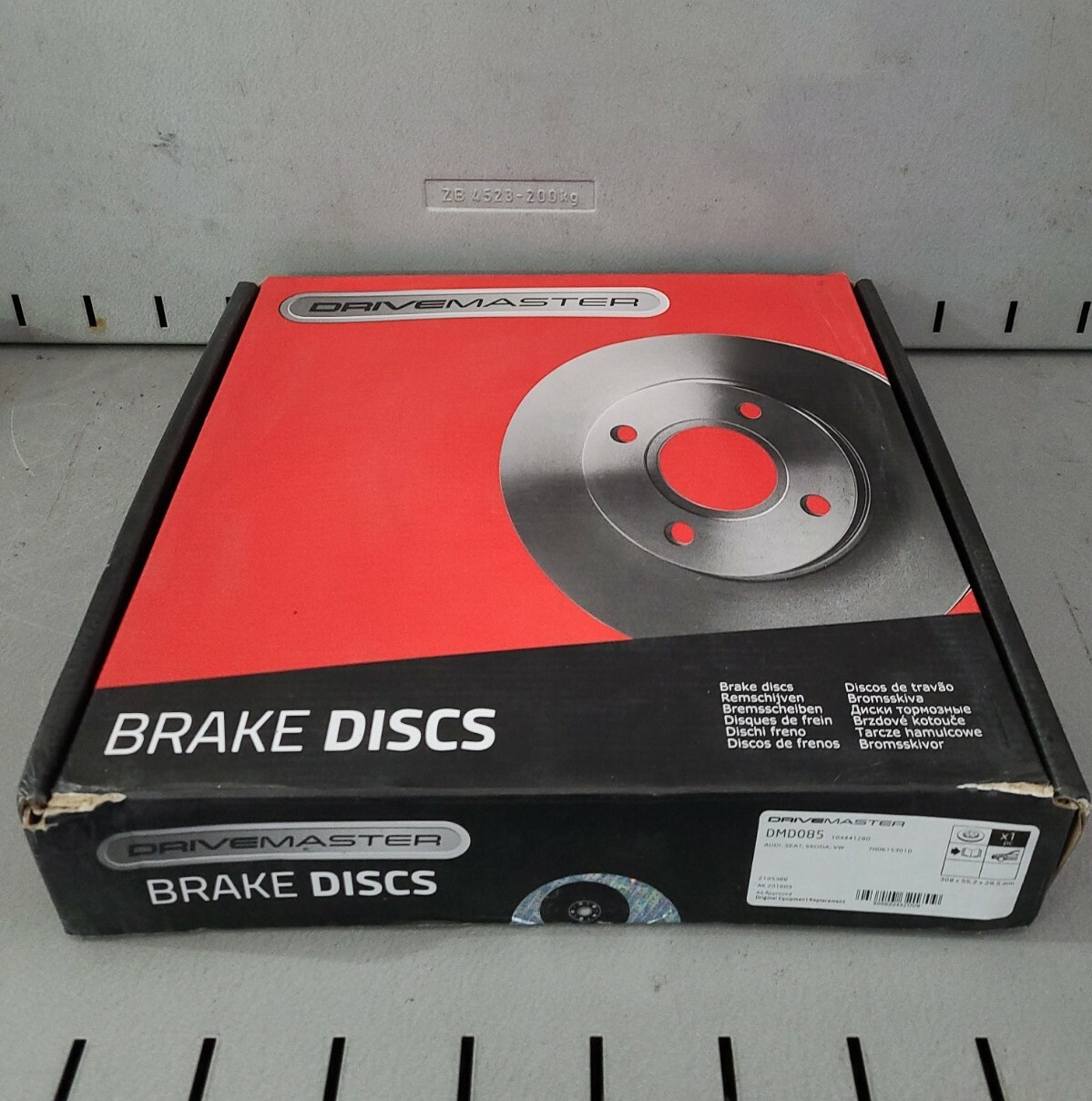 Drivemaster DMD085 Brake (1)Disc Fits VW Touareg (MDC1704)