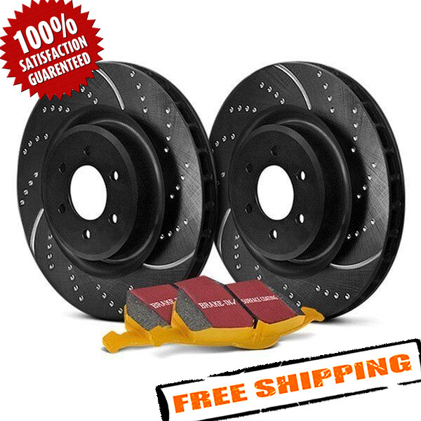 EBC Stage 5 Super Street Dimpled & Slotted Front Brake Kit for 88-89 Honda Civic