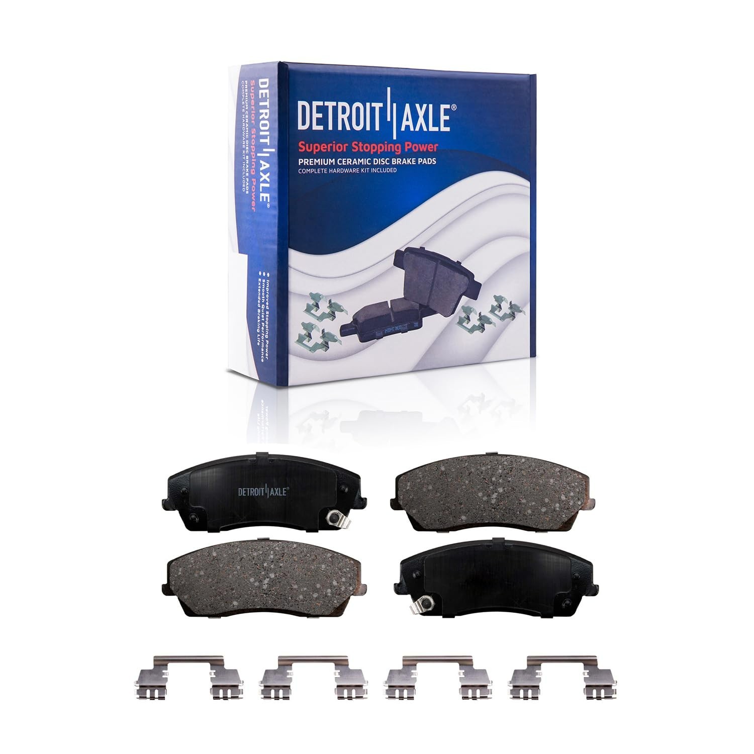 Front Rear Disc Rotors Brake Pads Kit + Suspension Kit for Dodge Charger Magnum