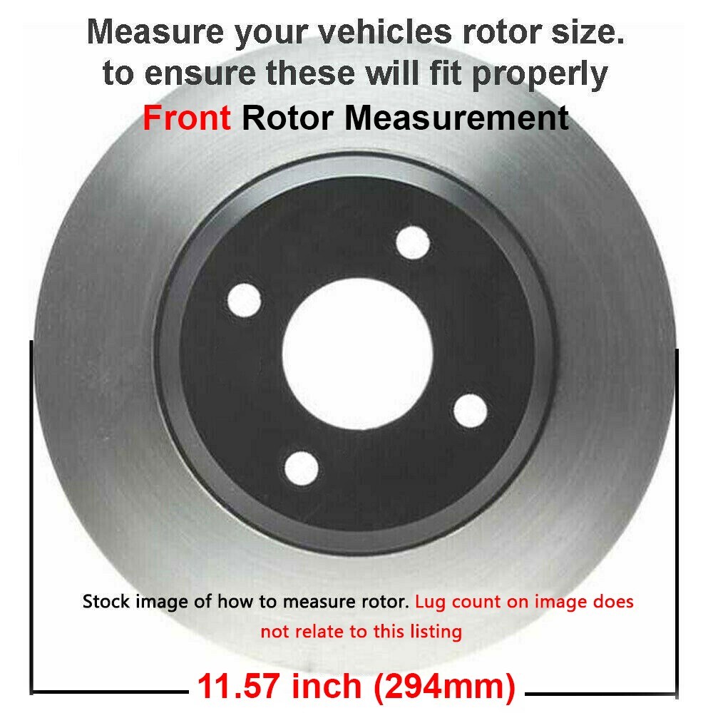 294mm Front Disc Brake Rotors for 2007 – 2015 Mini Cooper Front Brake Rotor Set