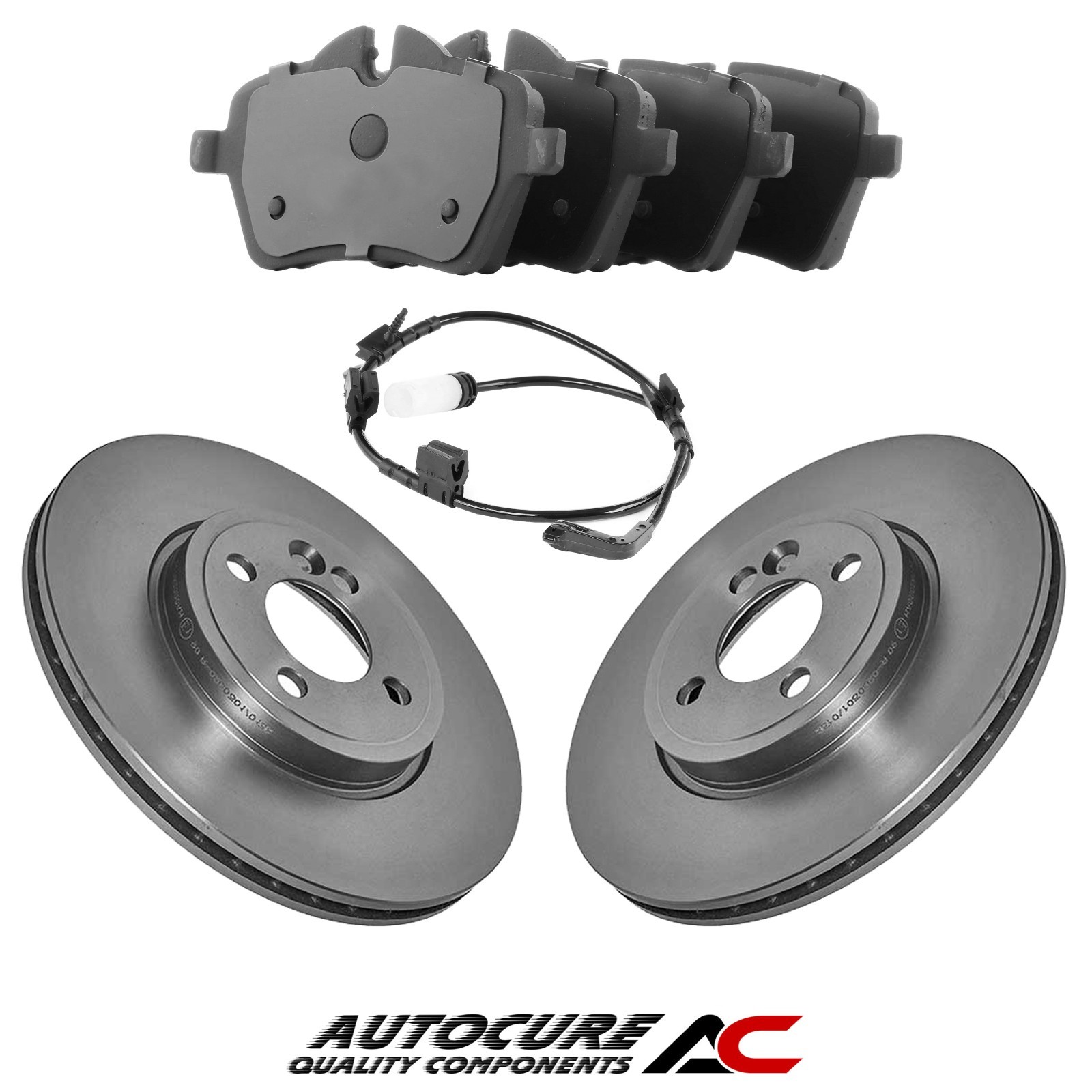 FOR MINI HATCH COOPER S 1.6 R56 MK2 2006-2014 FRONT DISCS & PADS SET