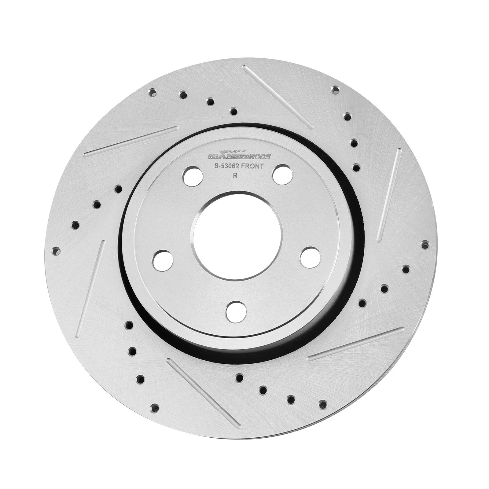 Front Rear Brake Rotors+Ceramic Brake Pads Kit for Jeep Grand Cherokee 2011-2018