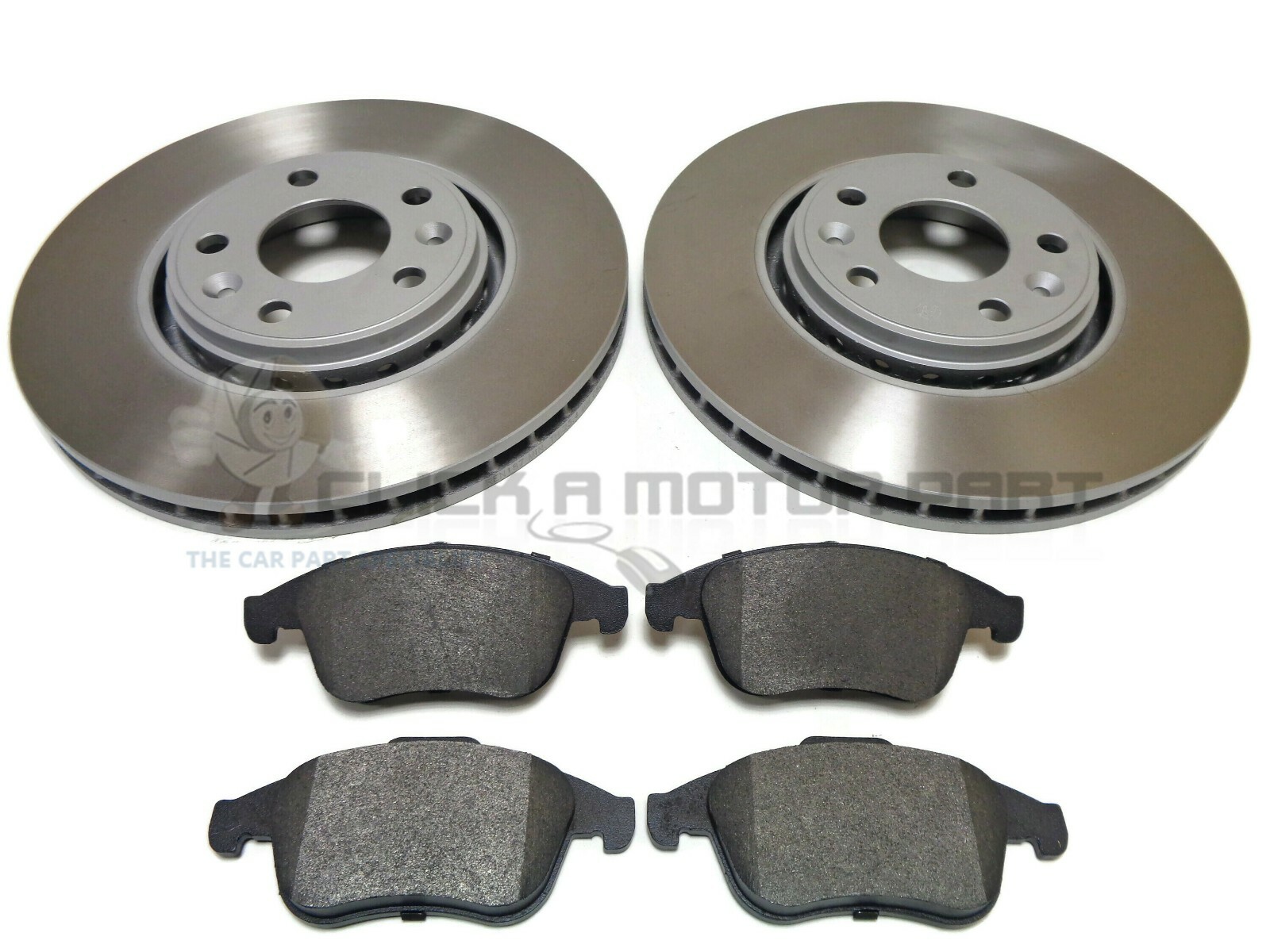 RENAULT SPORT CLIO MK4 RS 200 220 2013-2018 FRONT 2 BRAKE DISCS AND PADS (320MM)