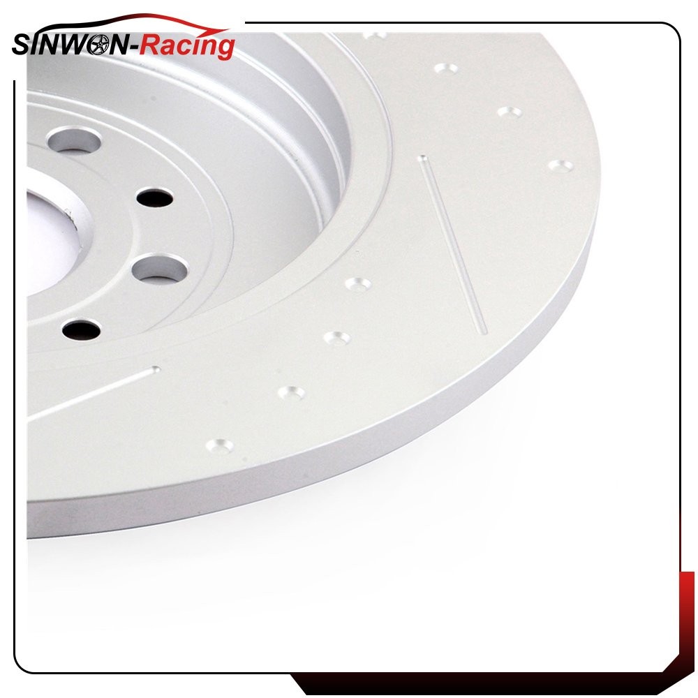 For LINCOLN MKT 2013 2014 2015 2016 2x Rear Brake 330mm Rotors Slotted