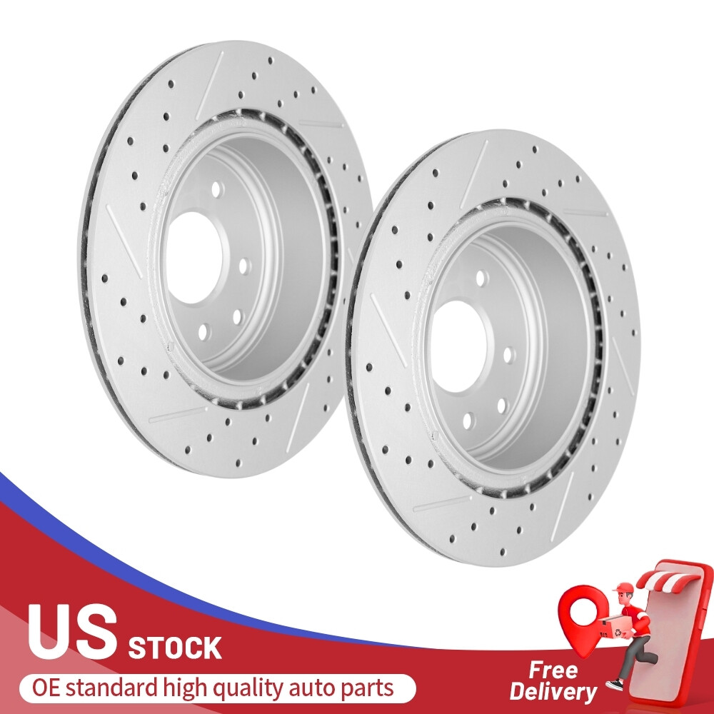 308mm Rear Disc Brake Rotors for 2009-2015 EX35 G25 G37 M35 M45 350Z 370Z