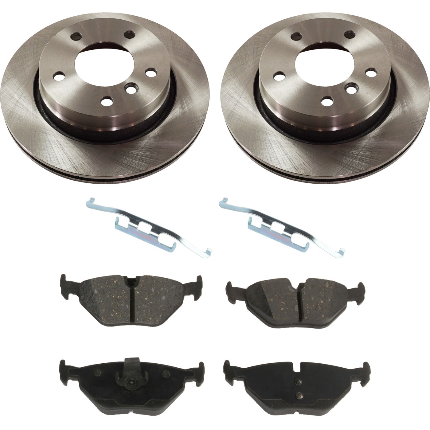 Rear Brake Disc Rotors and Pads Kit for 323 328 E36 3 Series E46 BMW 328i 323Ci
