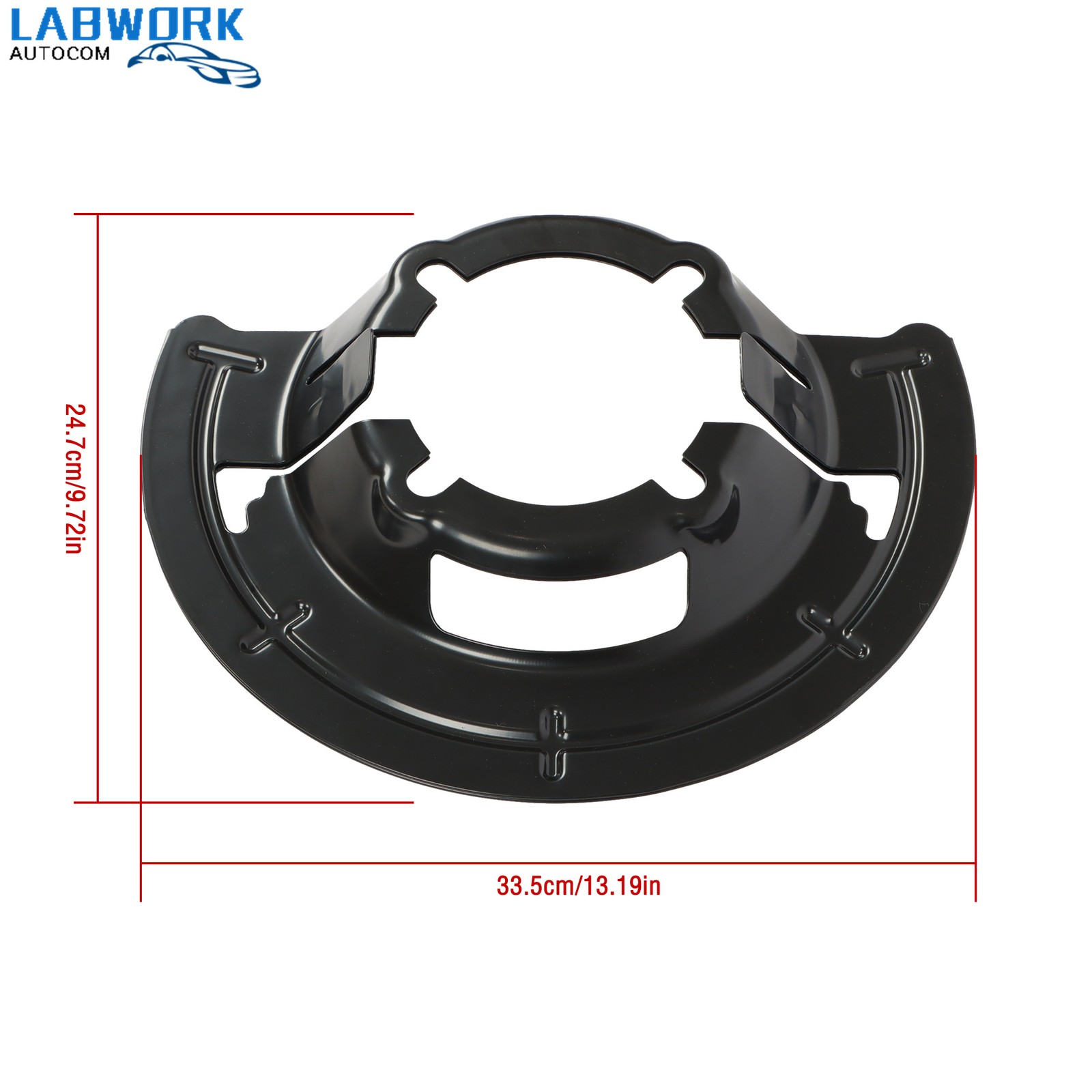2x Front Brake Dust Shields Plate For 1997-2004 Ford F250 F350 F-450 Super Duty