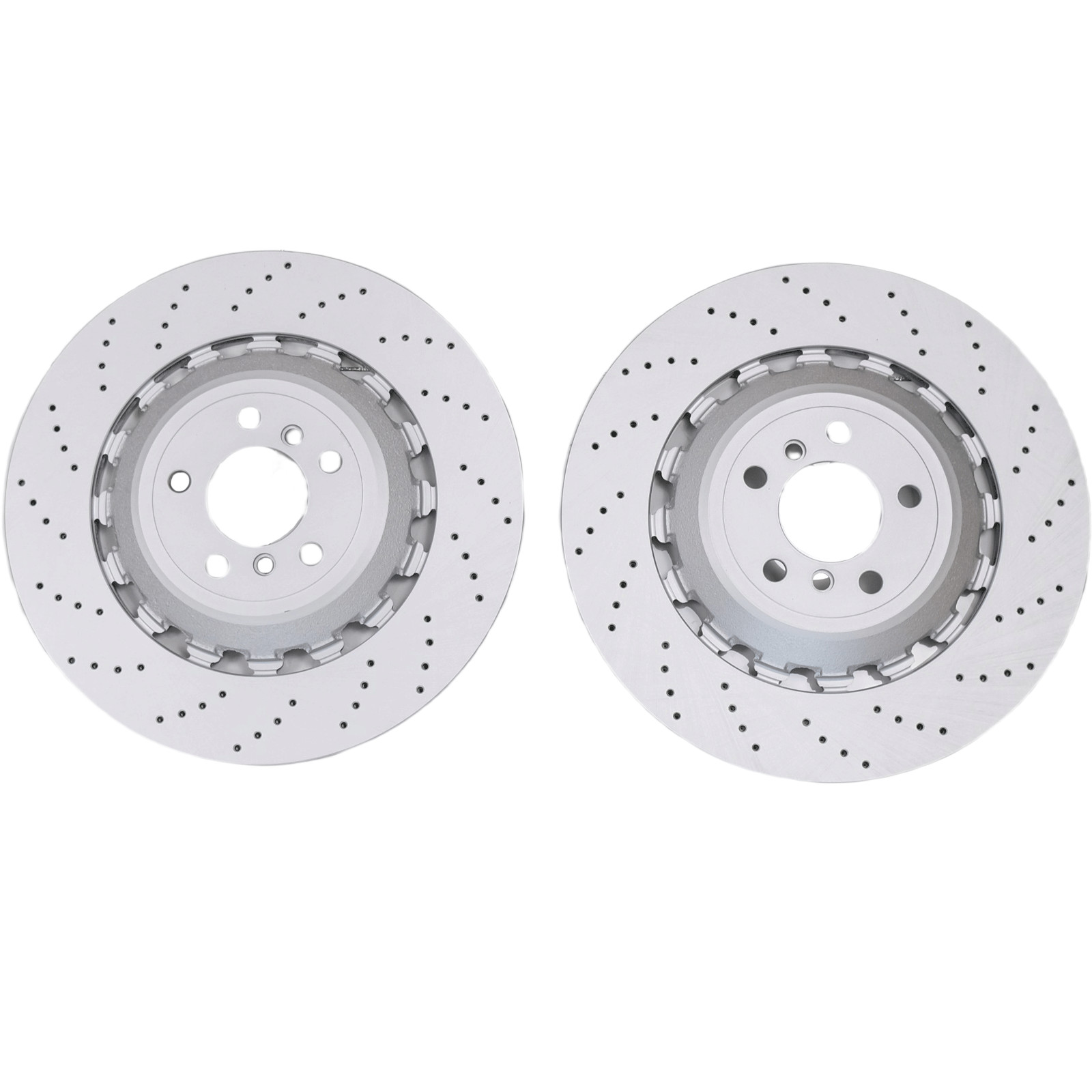 NEW Pair Disc Brake Rotor 34212284103  34212284104 For BMW F06 F10 F12 M5 M6