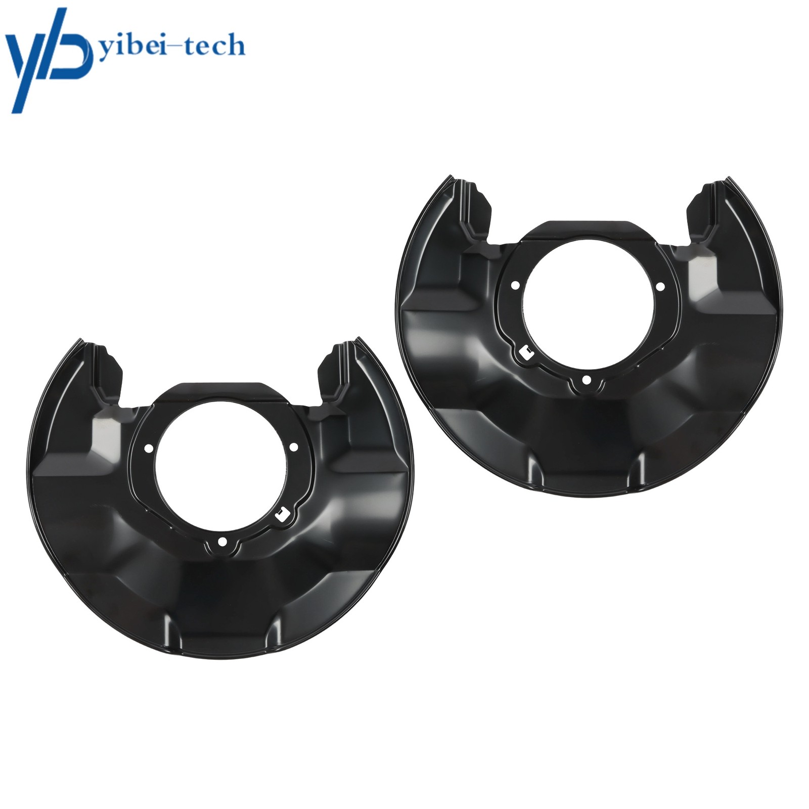 2Pcs Front Left & Right Side Brake Dust Shield Set For Honda Accord 2008-2012
