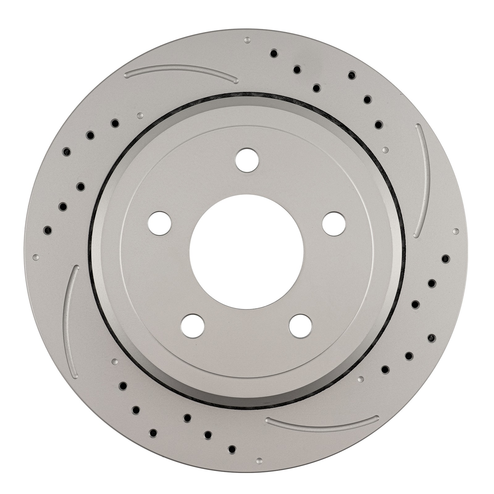 Rear Drill/Slot Brake Rotors For 2003-2011 Crown Victoria Grand Marquis Marauder