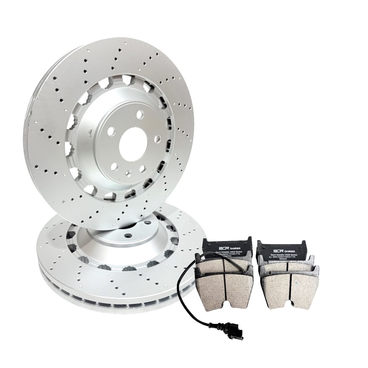 Audi RS3 8V (2015-2020) ECR Front Directional 370mm Brake discs & Pads