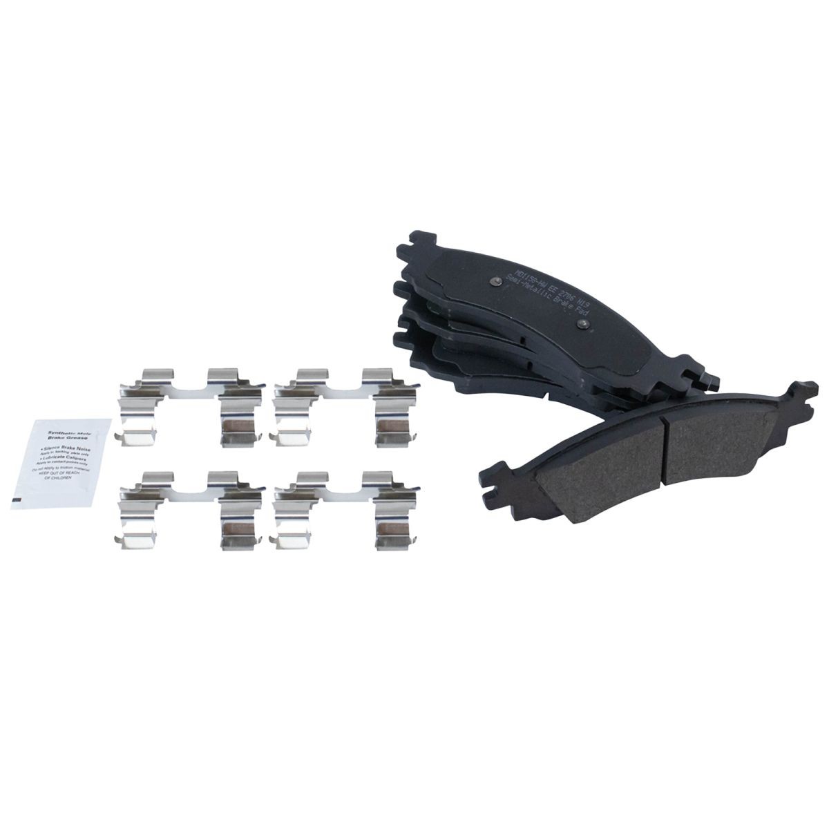 TRQ Front Semi Metallic Brake Pad & Rotor Set Kit for Explorer Mountaineer