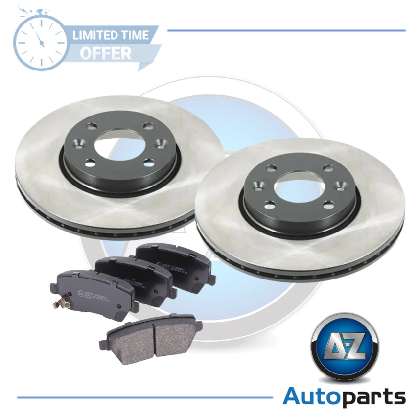 For Renault – Clio MK3 2005-2014 Front 260mm Vented Brake Discs and Pads