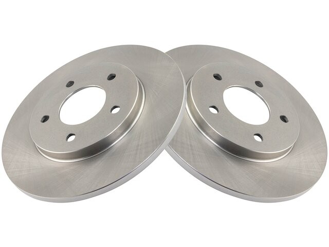 TRQ 51MM22Z Rear Brake Rotor Set Fits 1994-1996 Pontiac Grand Prix