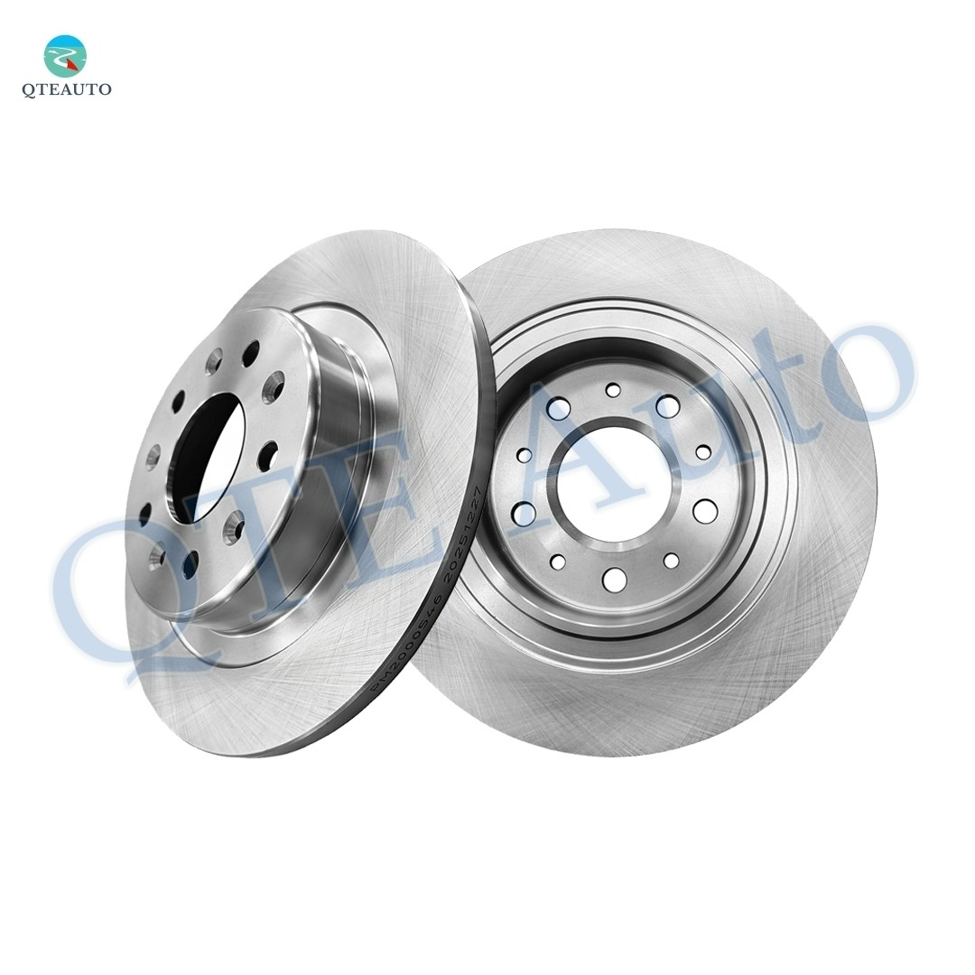 Rear 288mm Brake Disc Rotors For 2016-2018 Buick Envision