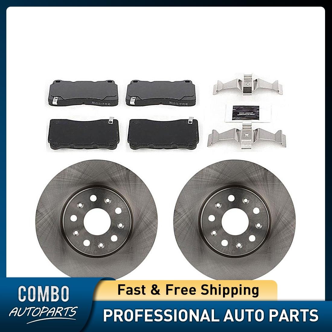 New Front Disc Brake Pad Set Disc Brake Rotor for Chevrolet Camaro 2016-2019