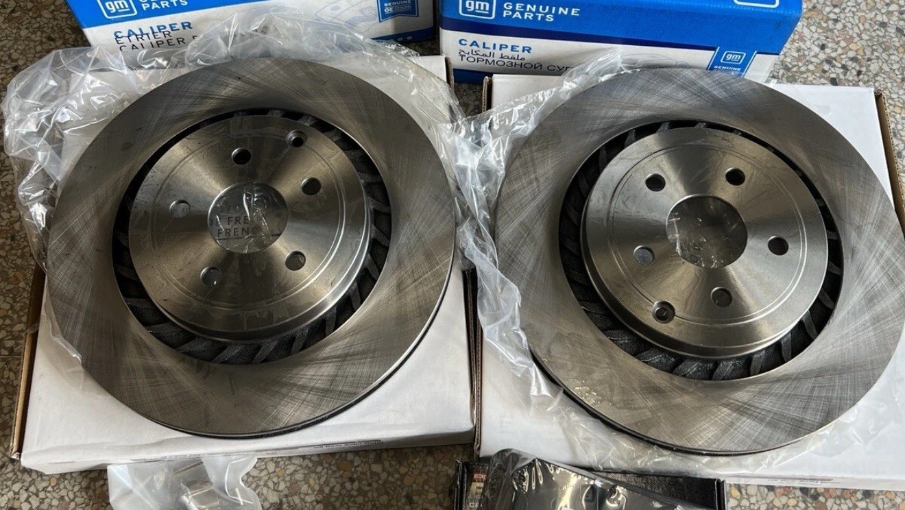 2008-09 Pontiac G8 Brembo Rear Conversion Standard Brake 14″ 355mm rotors