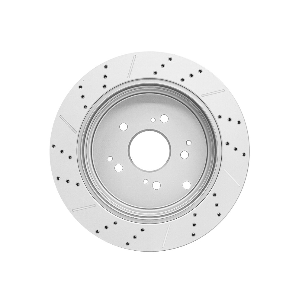 For 2003-2008 Honda Pilot 2001-2006 Acura MDX Front & Rear Drilled Brake Rotors
