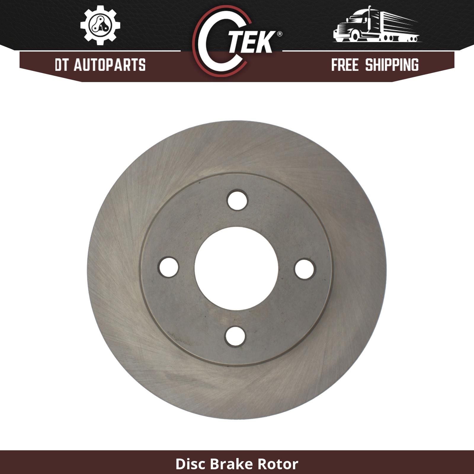 For 1983-1987 Dodge Charger | Centric Front Disc Brake Rotor | Solid