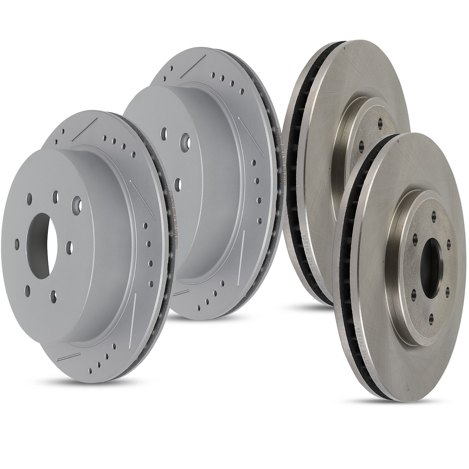 Front & Rear Brake Rotors FITS For 2005 2006 – 2012 Nissan Xterra 4.0L V6