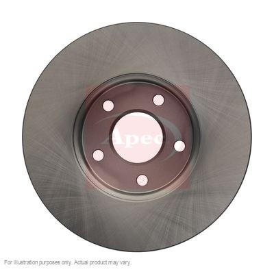 2x APEC Front Brake Discs For FORD C-MAX II (DXA/CB7, DXA 92kW/125HP/1596cc