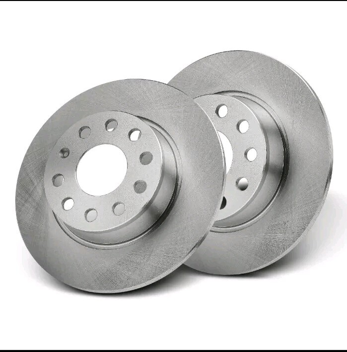 2x Rear Disc Brake Rotors for VW Passat Beetle Jetta GTI Golf Audi A3 Quattro A3