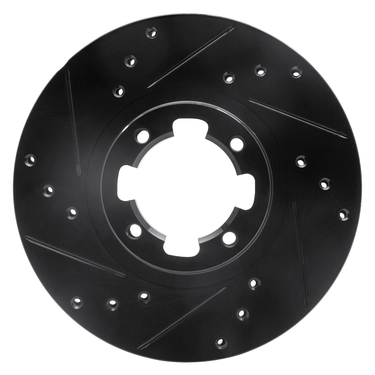 For Subaru Loyale 90-94 Brake Rotor DFC Premium Drilled & Slotted Front Driver
