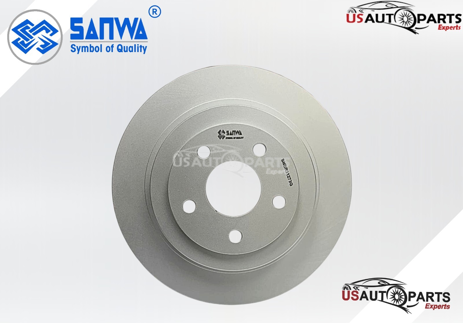 SET OF FRONT & REAR BRAKE ROTOR GEOMET & CERAMIC PAD KIT FOR RAM 2500 2019-2023