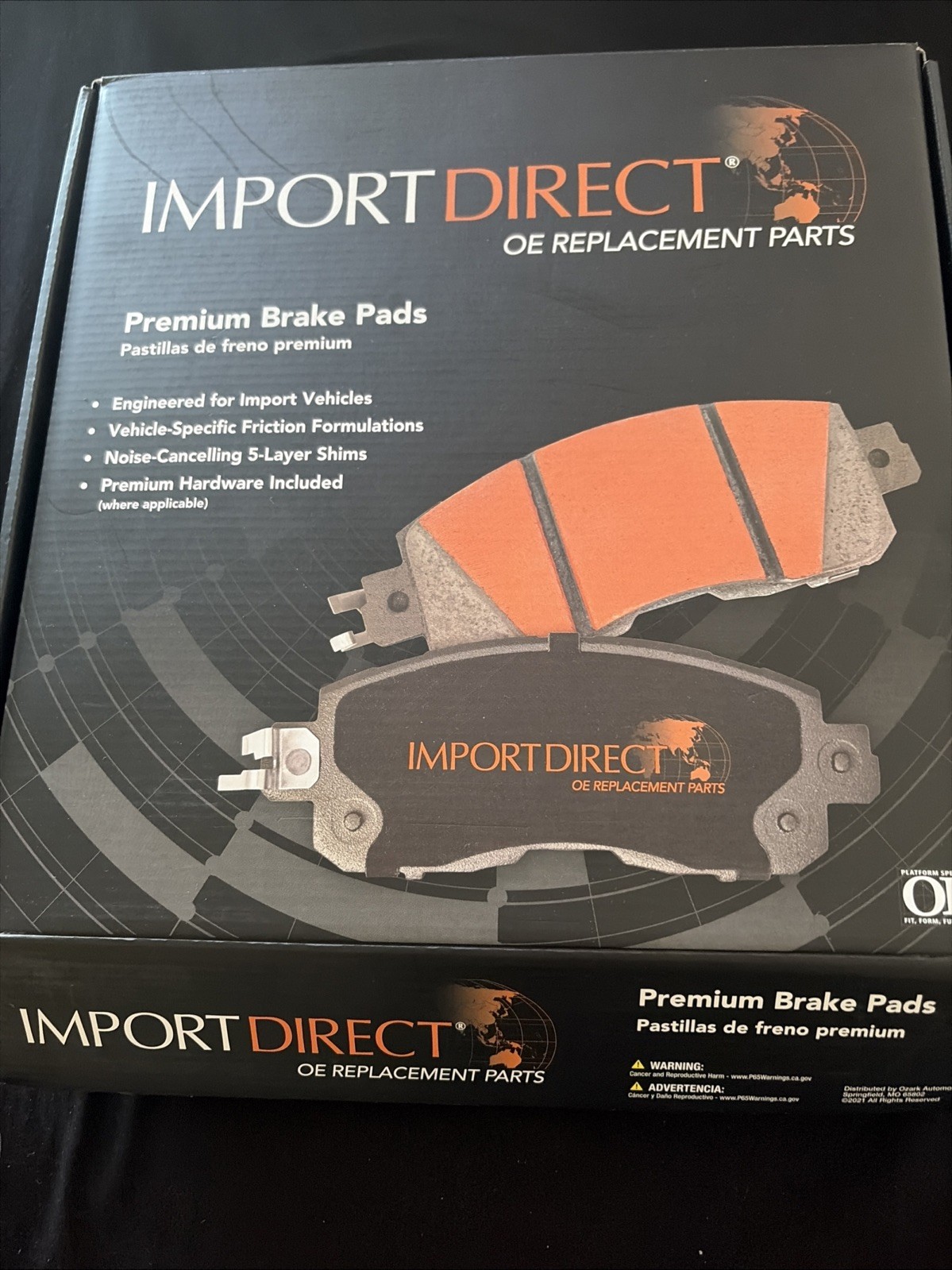 Honda Accord 2013 Front Brakes Import Direct