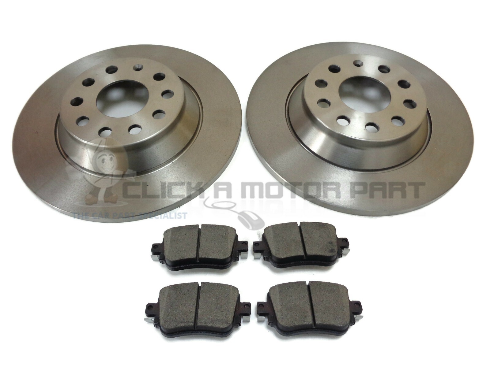 SEAT LEON FR 2.0 TDi 185 MK3 2013-2015 HATCHBACK REAR BRAKE DISCS AND PADS
