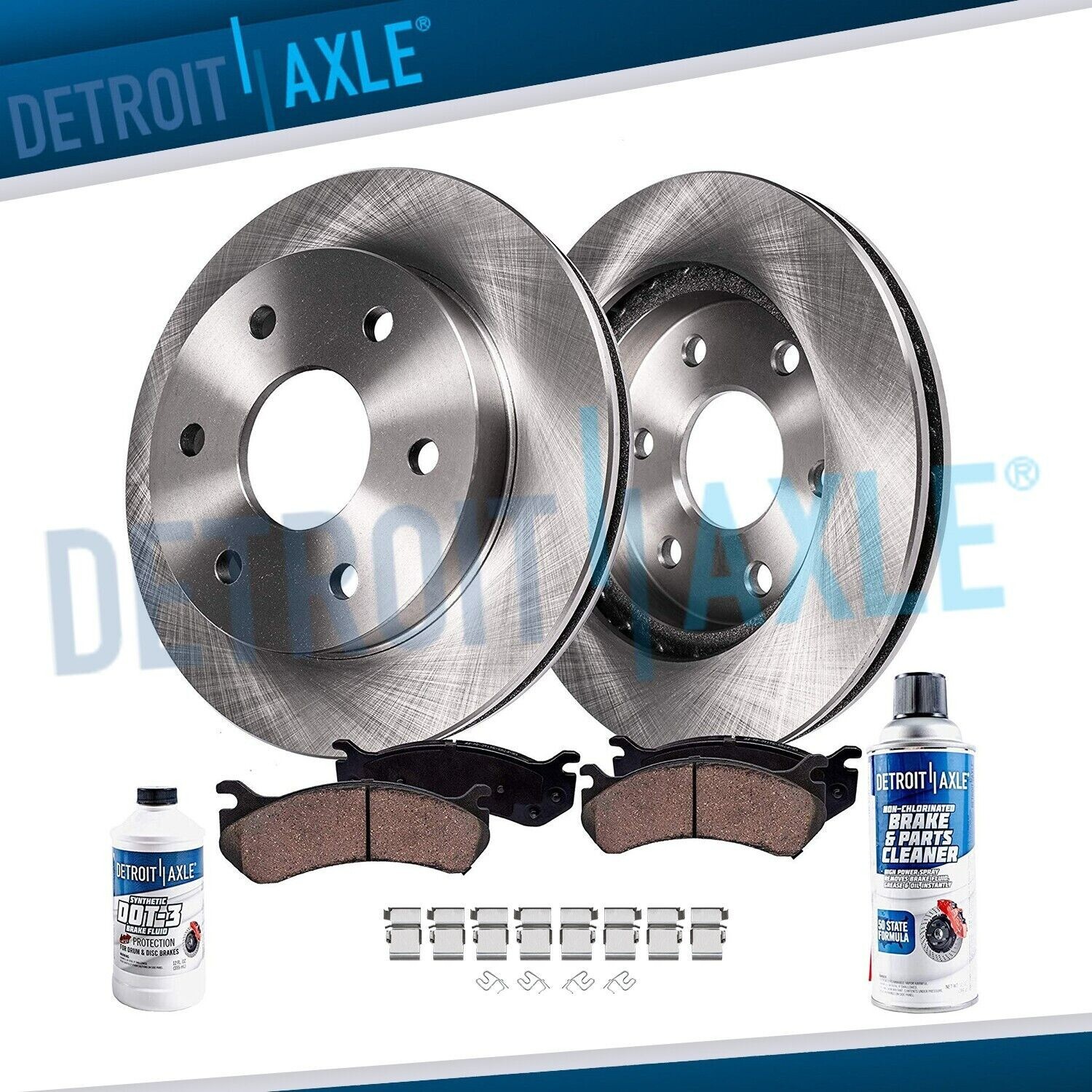 Rear Brake Rotor Ceramic Pad for 2010-2021 Toyota 4Runner FJ Cruise Lexus GX460
