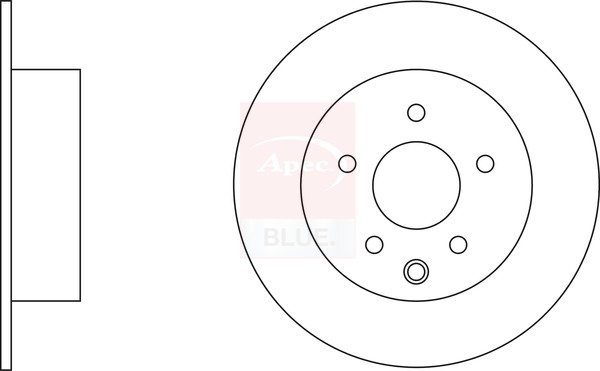 2x Brake Discs Pair Solid fits NISSAN QASHQAI J10 1.5D Rear 06 to 13 292mm Set