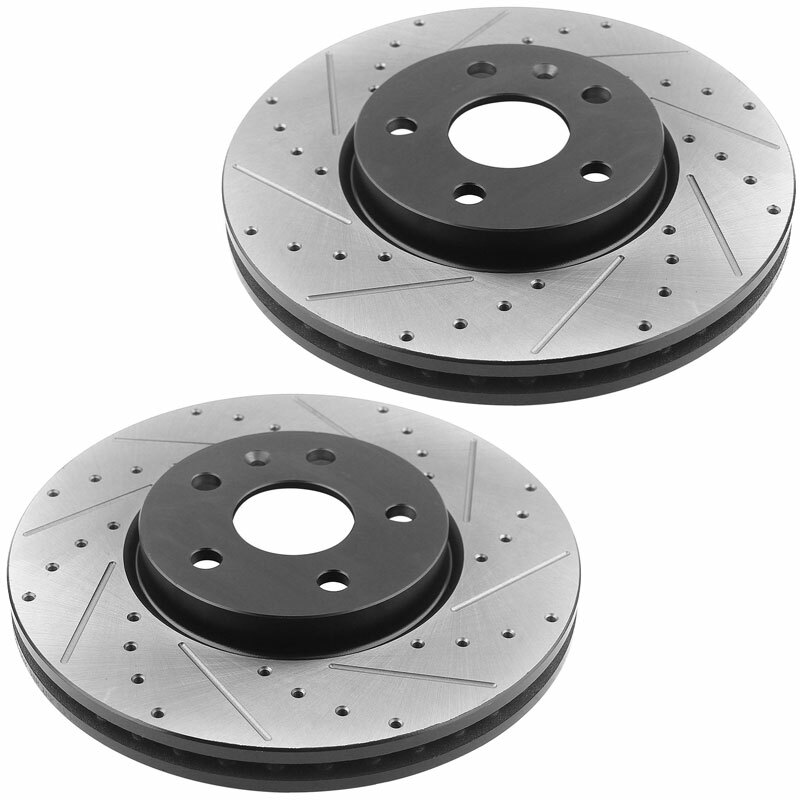 321mm Front E-Coating Brake Rotors + Brake Pads For Chevy Impala Malibu Equinox