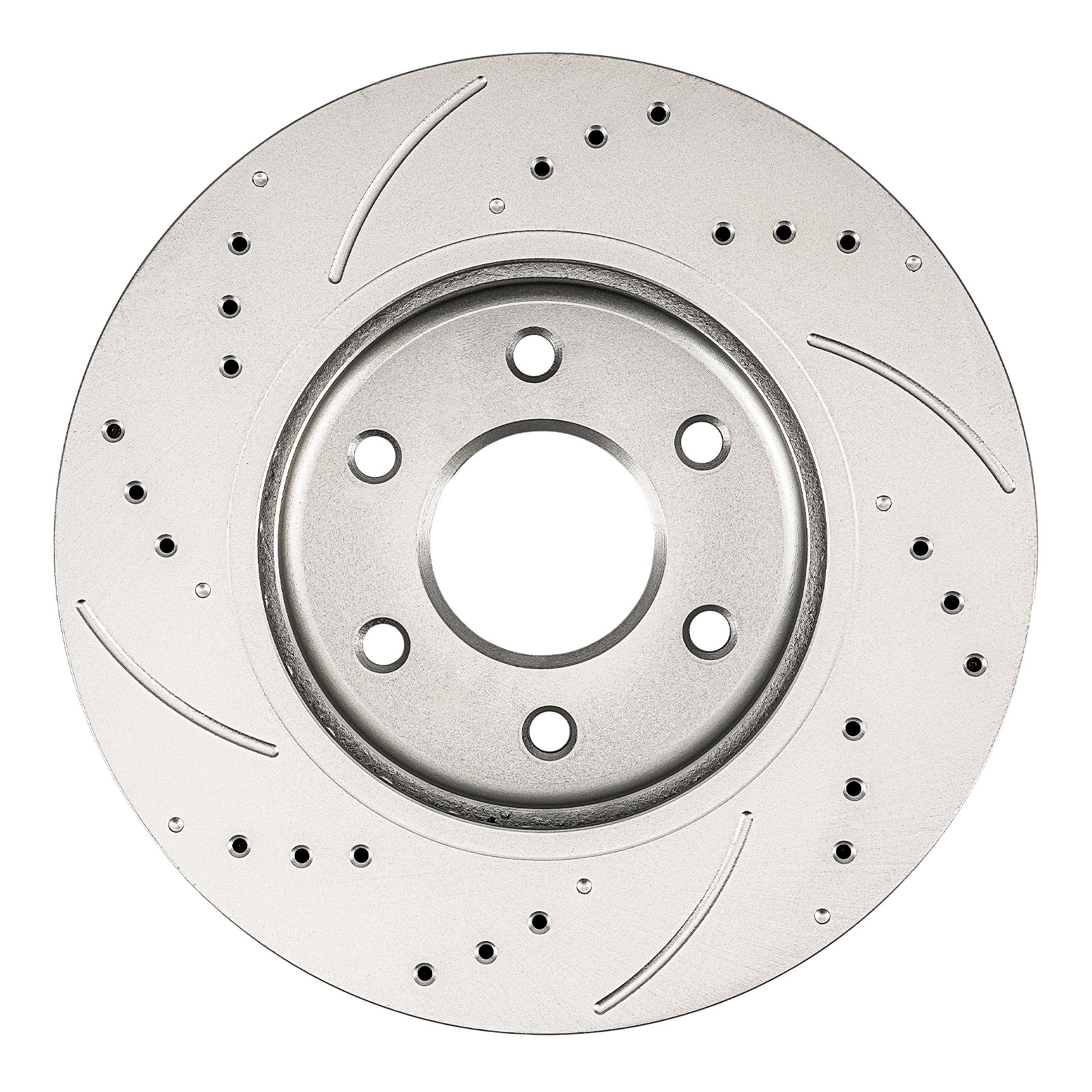 2x Front Drilled Slotted Brake Rotors For 2005-2019 Nissan Frontier 2.5L 980369