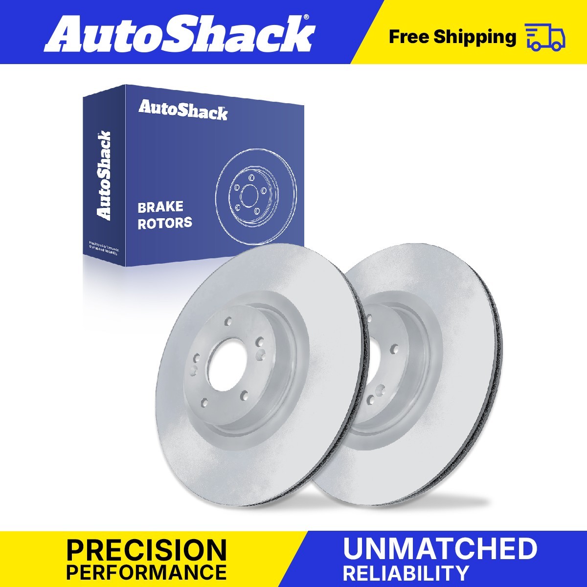 Front Brake Rotors Pair for Kia, Telluride 2020-2025, AWD FWD V6 3.8L