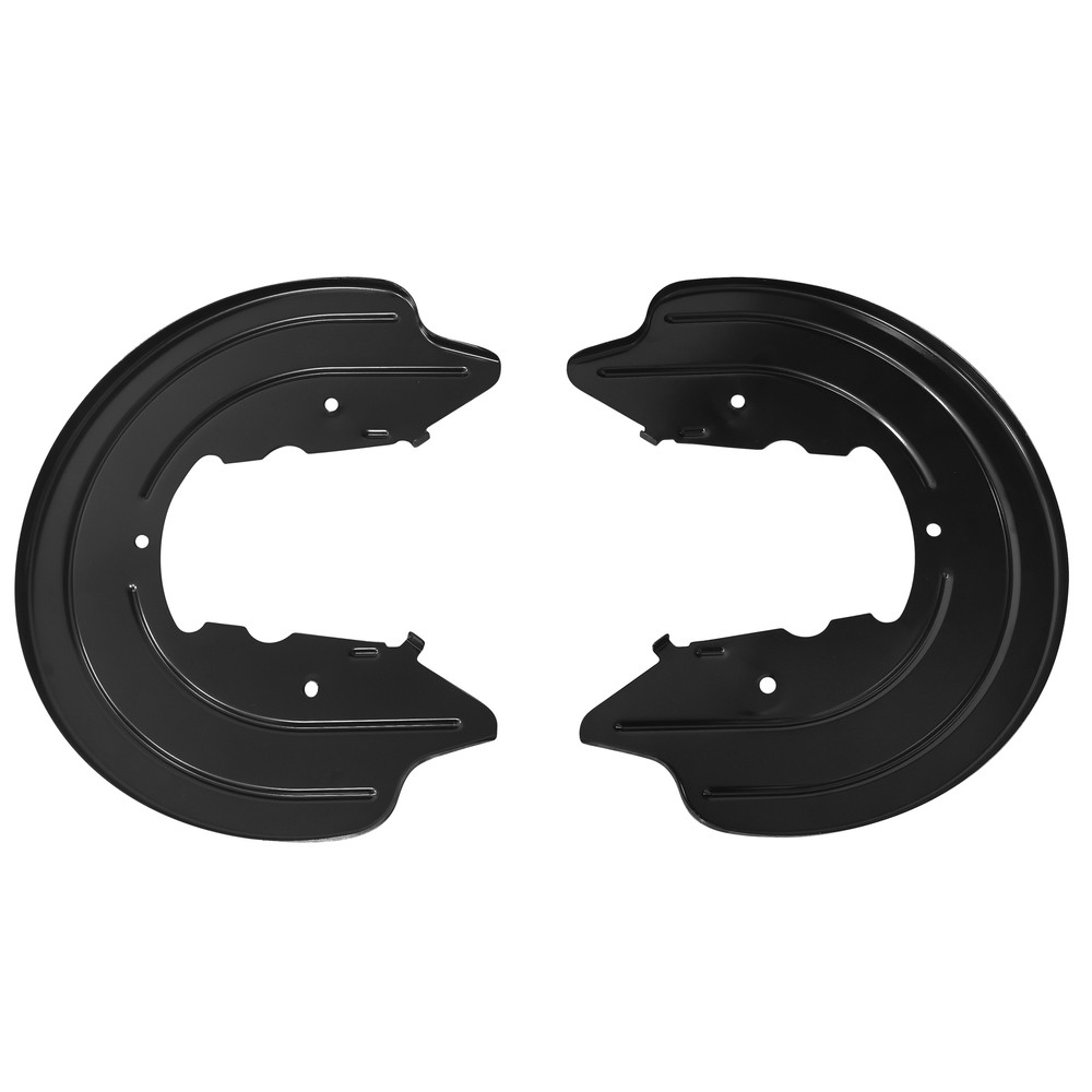 Pair Rear Disc Brake Splash Shield Backing Plate Set For 1994-1004 Ford Mustang