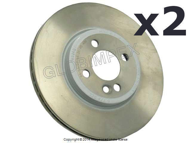 BMW Mini (06-10) Cooper /S Brake Disc Front OEM NEW (2) + 1 year Warranty