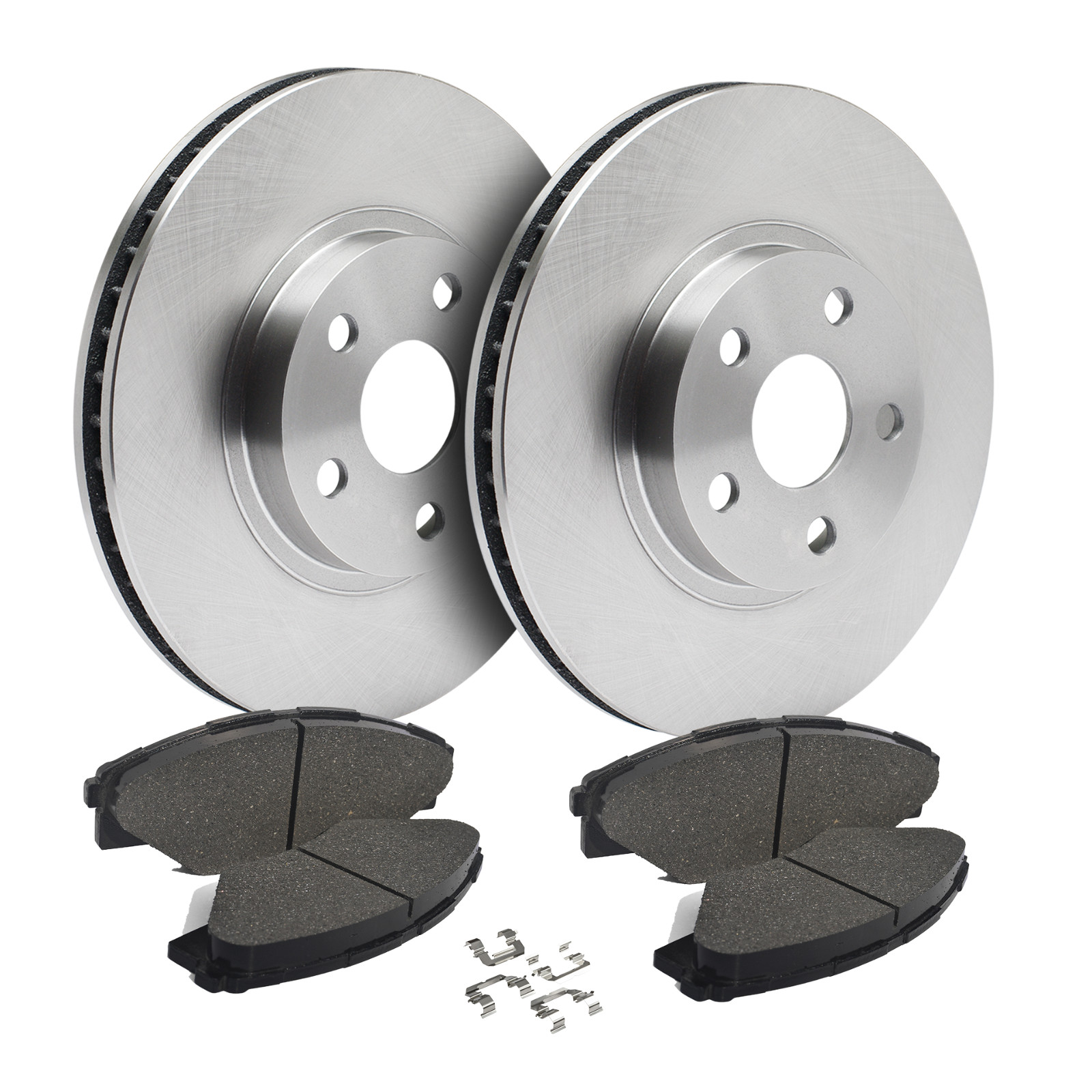 Rear Brake Rotors + Ceramic Pads for 2006-2009 Saturn Relay Pontiac Montana