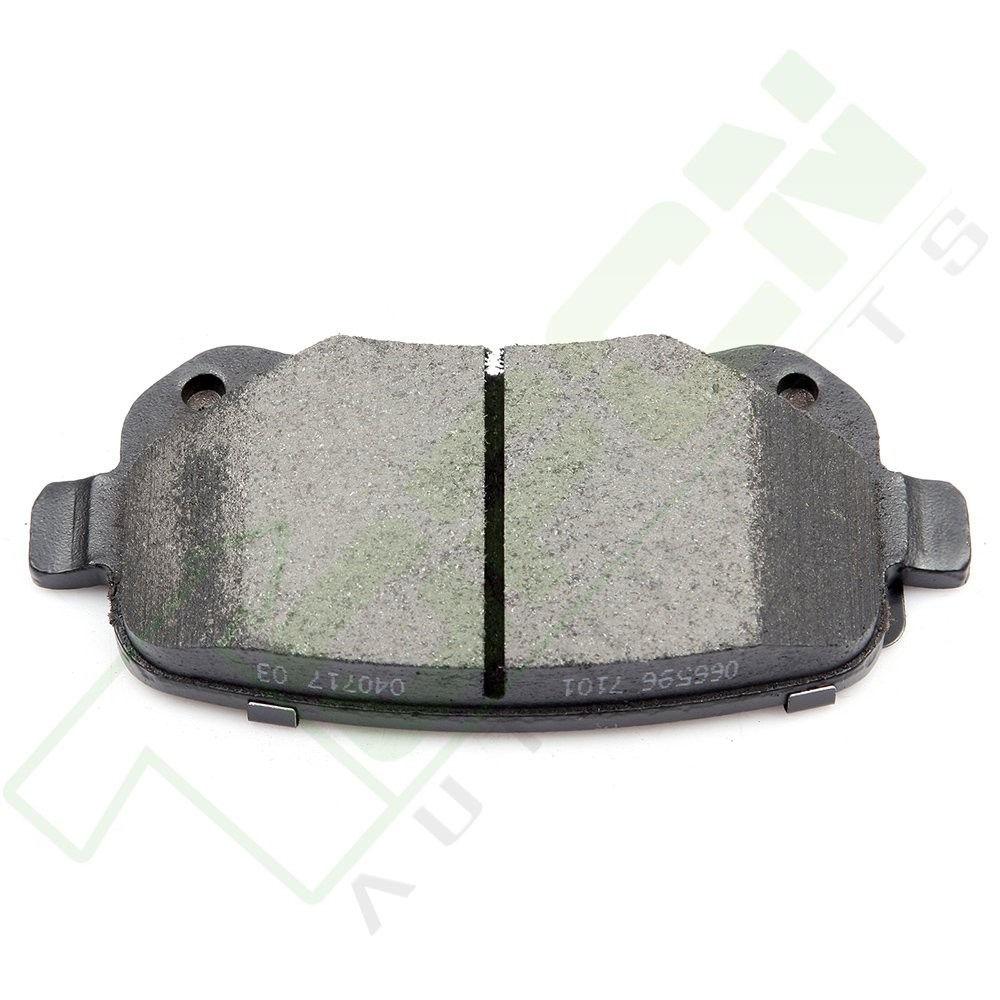 Rear Brakes Ceramic Pads And Rotors Slotted For 2008-2010 Dodge Grand Caravan