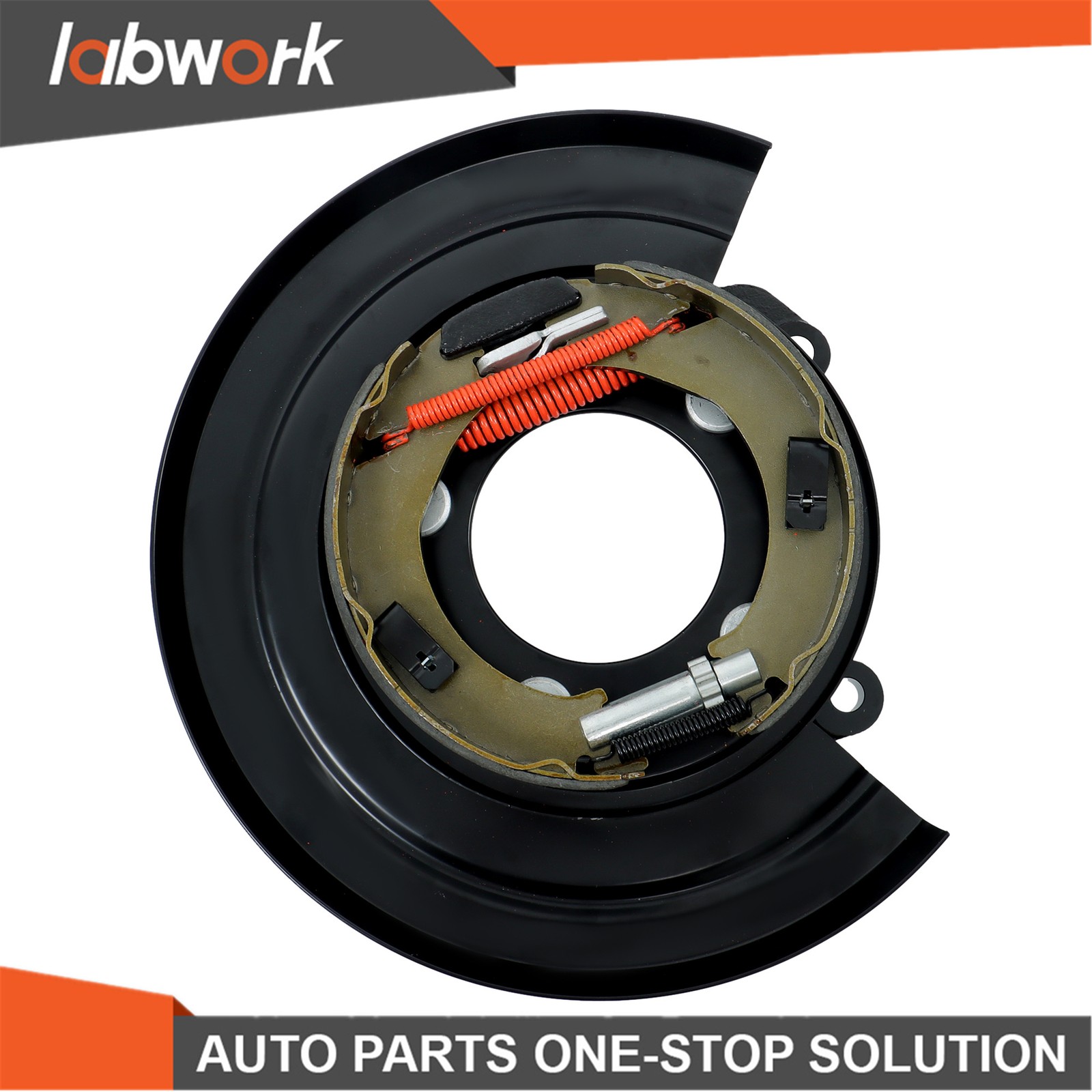 Labwork Rear LF Loaded Brake Backing Plate 1999-2004 For Ford F-250 Super