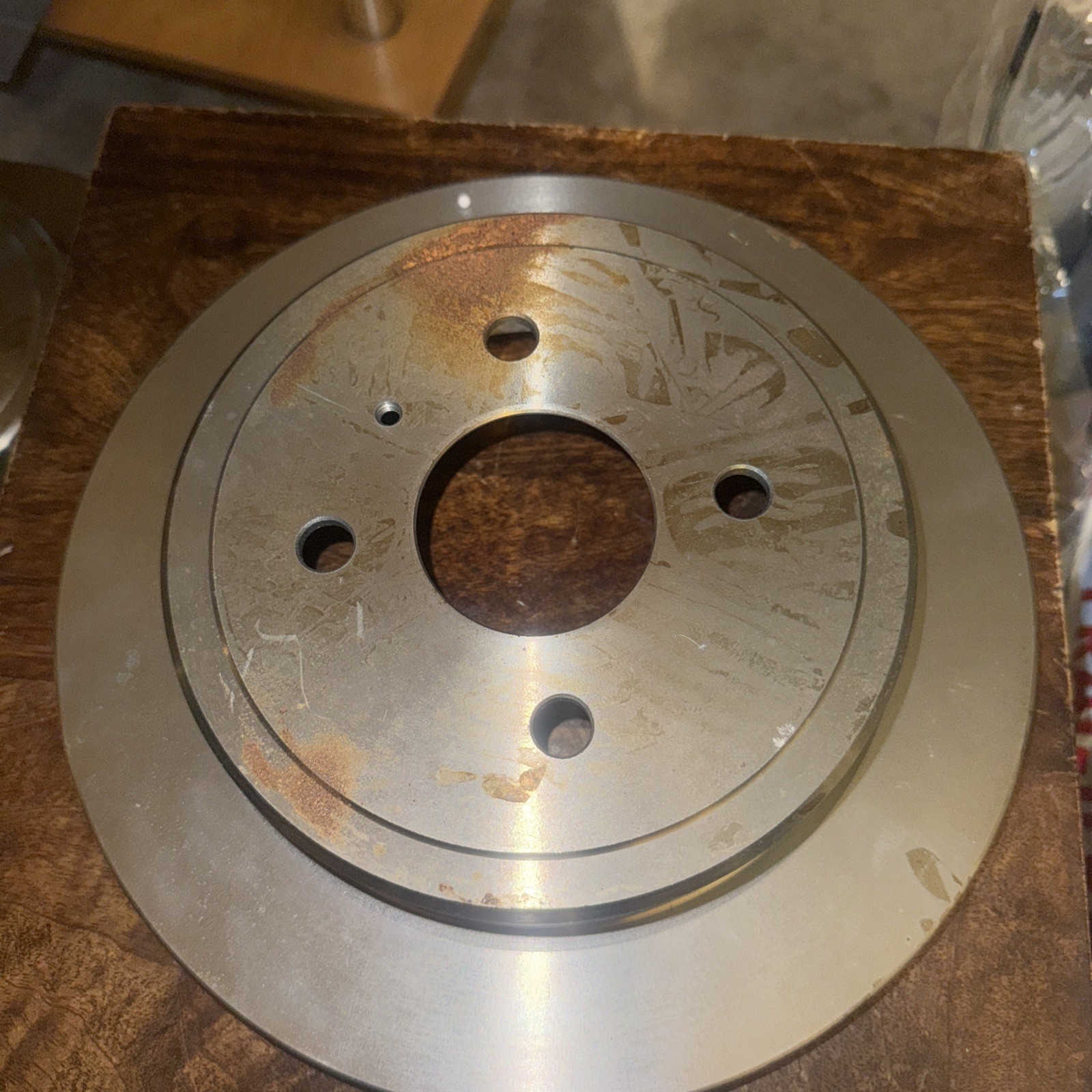 2 OE Quality Replacement Apec Vented Brake Disc 4 Stud 265 mm