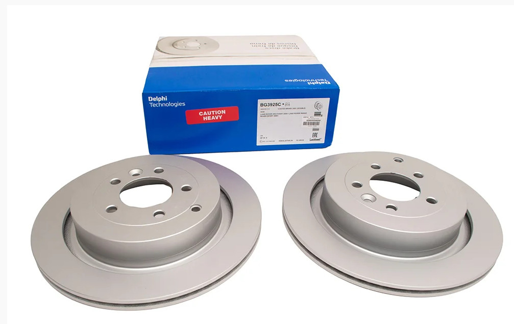 Delphi Rear Brake Discs For Discovery 3, 4 & Range Rover Sport -SDB000646 350MM