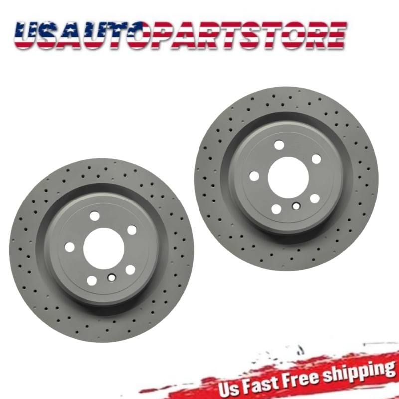 330mm Rear Brake Disc Rotors Fits Mercedes Benz ML350 2012 2013 2014 2015