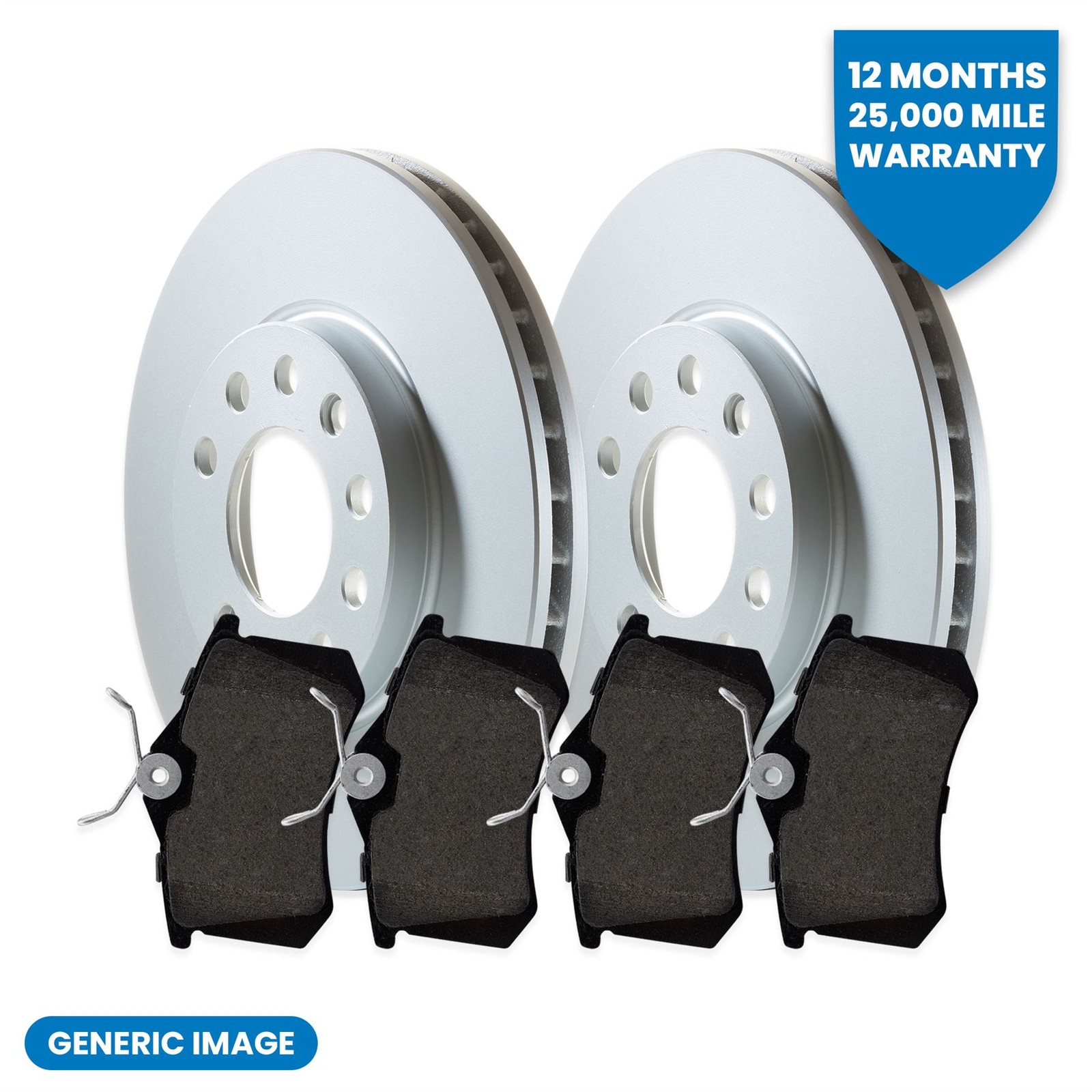 Front & Rear Discs & Pads Braking Service Kit Fits Land Rover Range Rover Sport