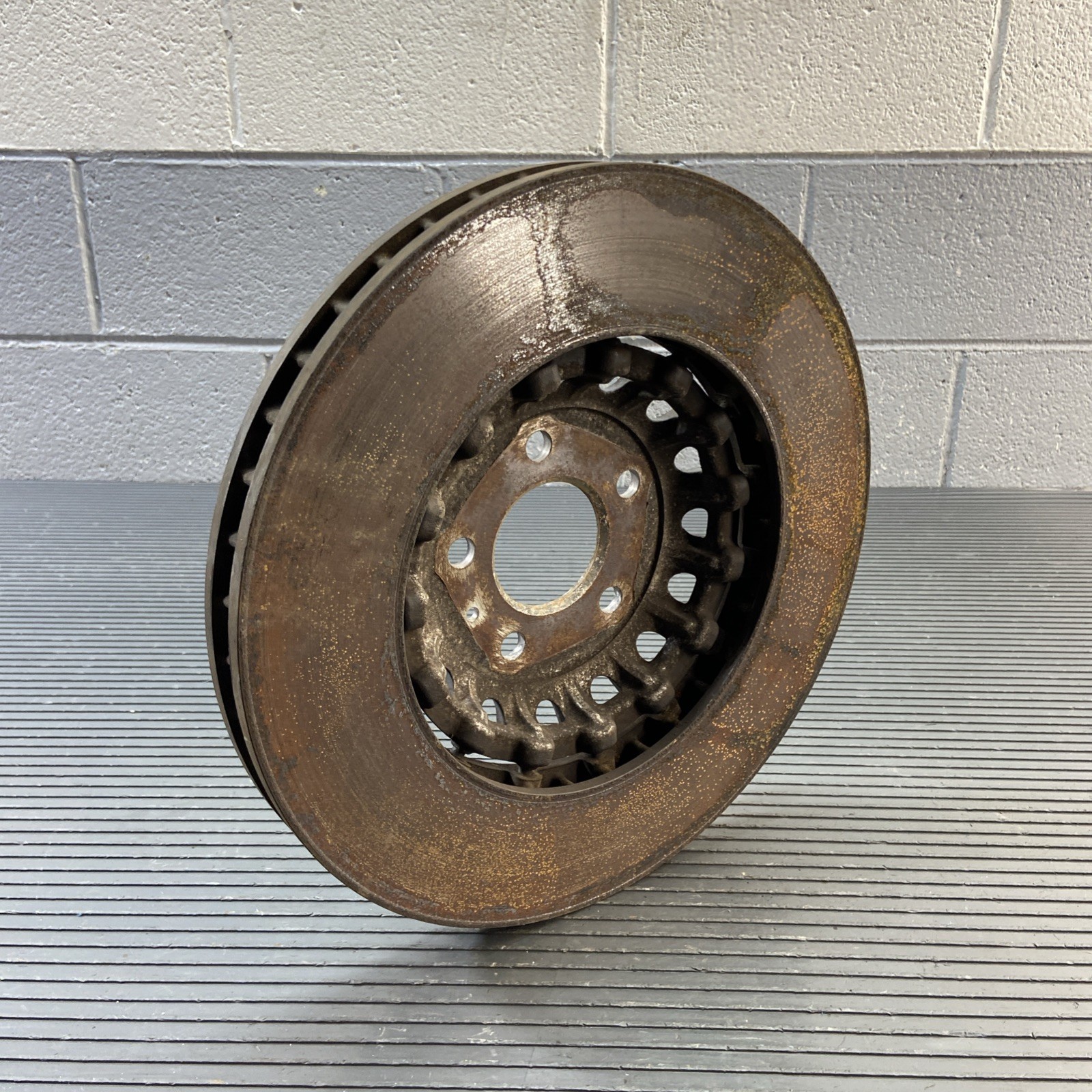 2017-2026 Audi A7 4K8 Front Left & Right Disc Brake Rotors 87k Mil Set of 2 OEM