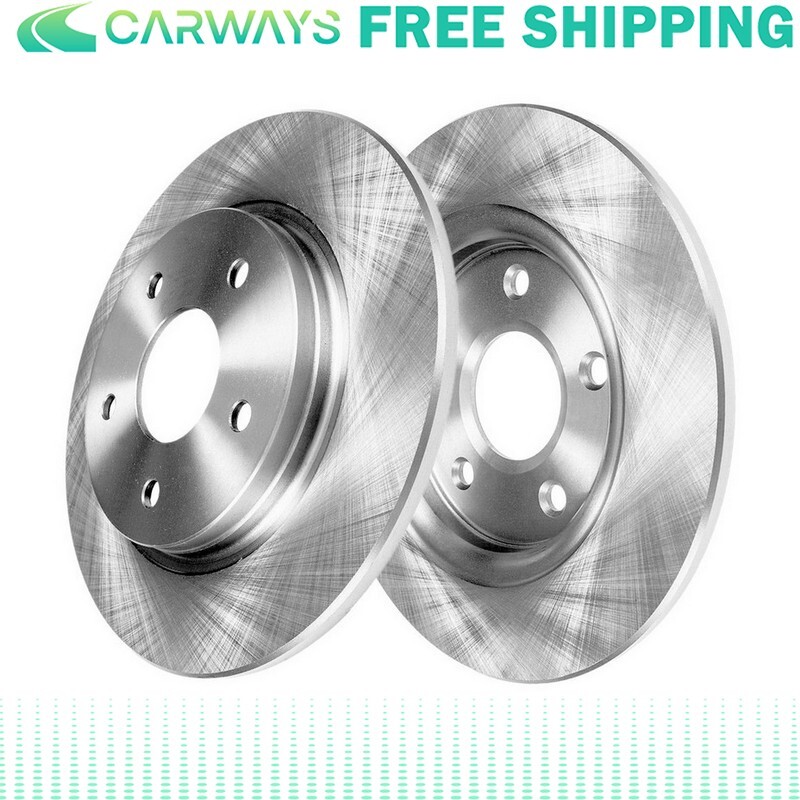 For CHEVROLET IMPALA Rear Left Disc Brake Rotors 2011 2012 2013 Set Direct Fit