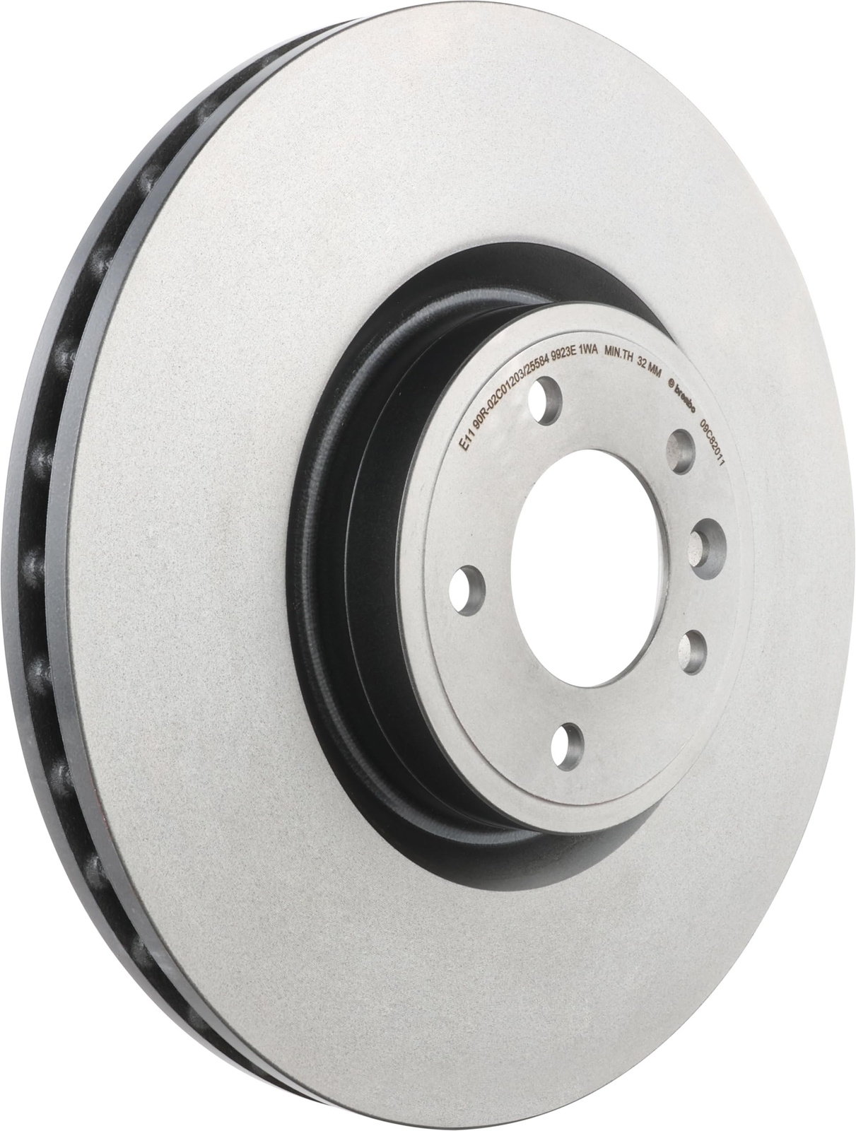 Brembo 09.C820.11 UV Coated Pillar Vented Front Brake Rotor LAND ROVER OE#…