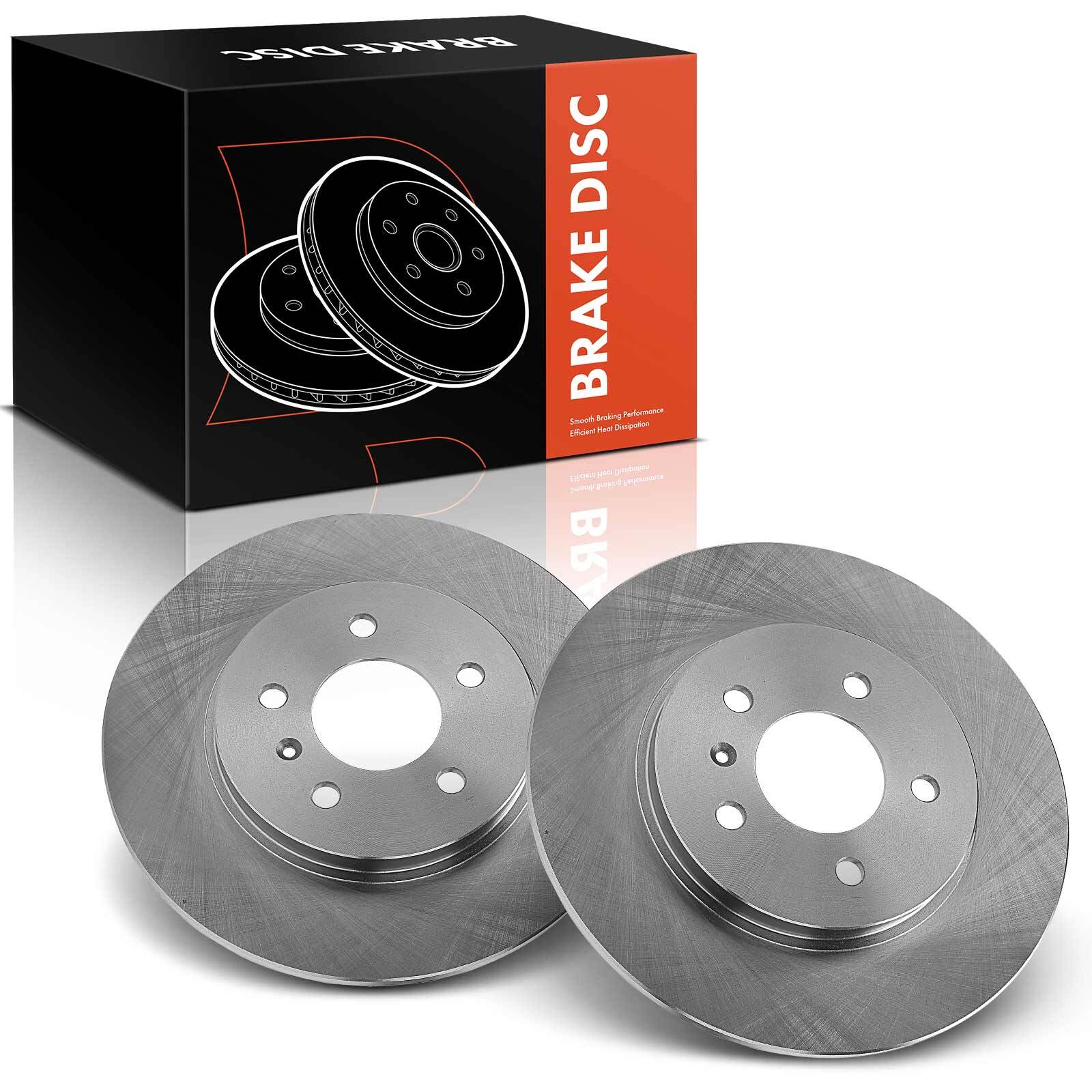2x Rear Disc Brake Rotors for Chevrolet Uplander Buick Terraza Pontiac Montana