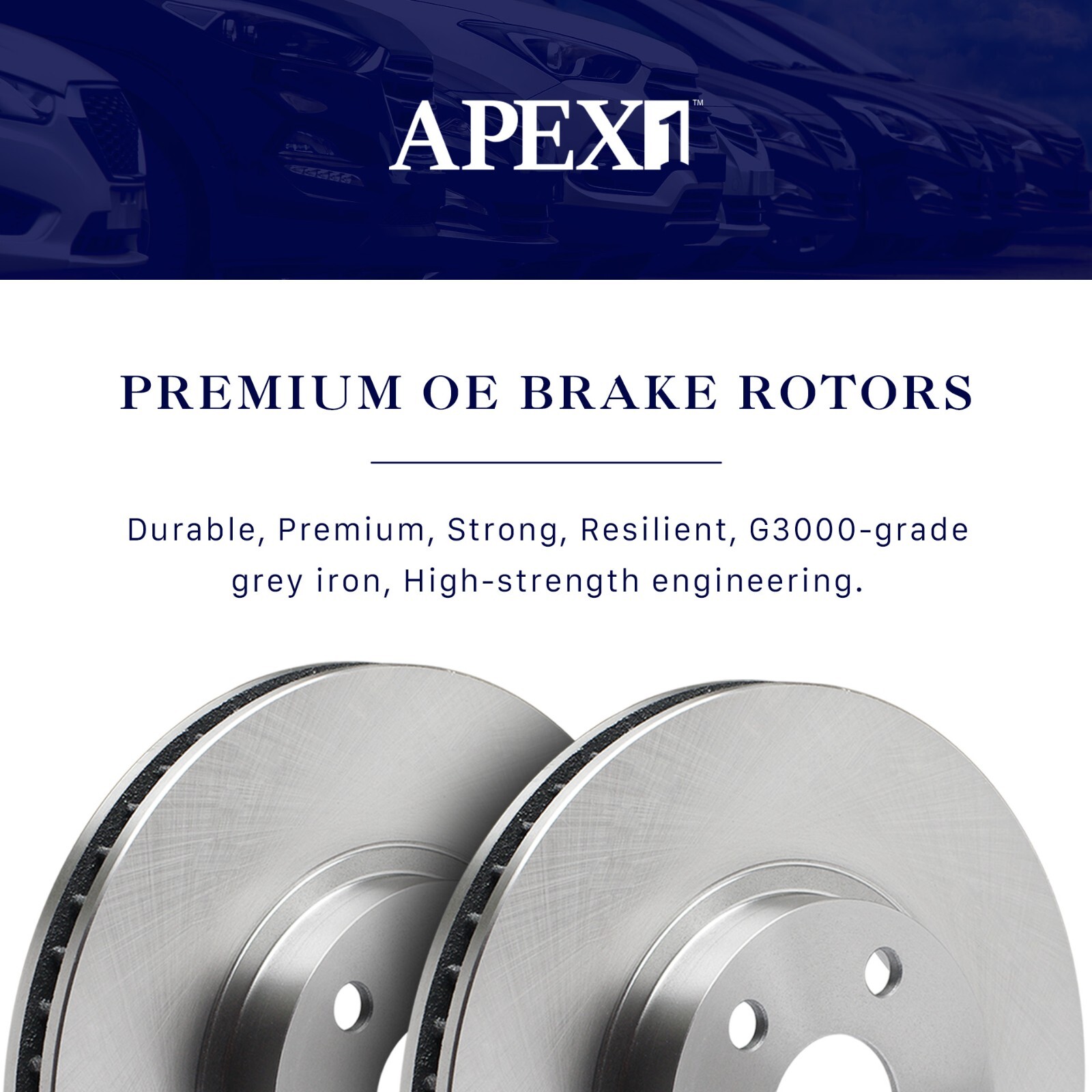 Front & Rear Brake Rotors + Ceramic Pads for 2011 Jeep Grand Cherokee