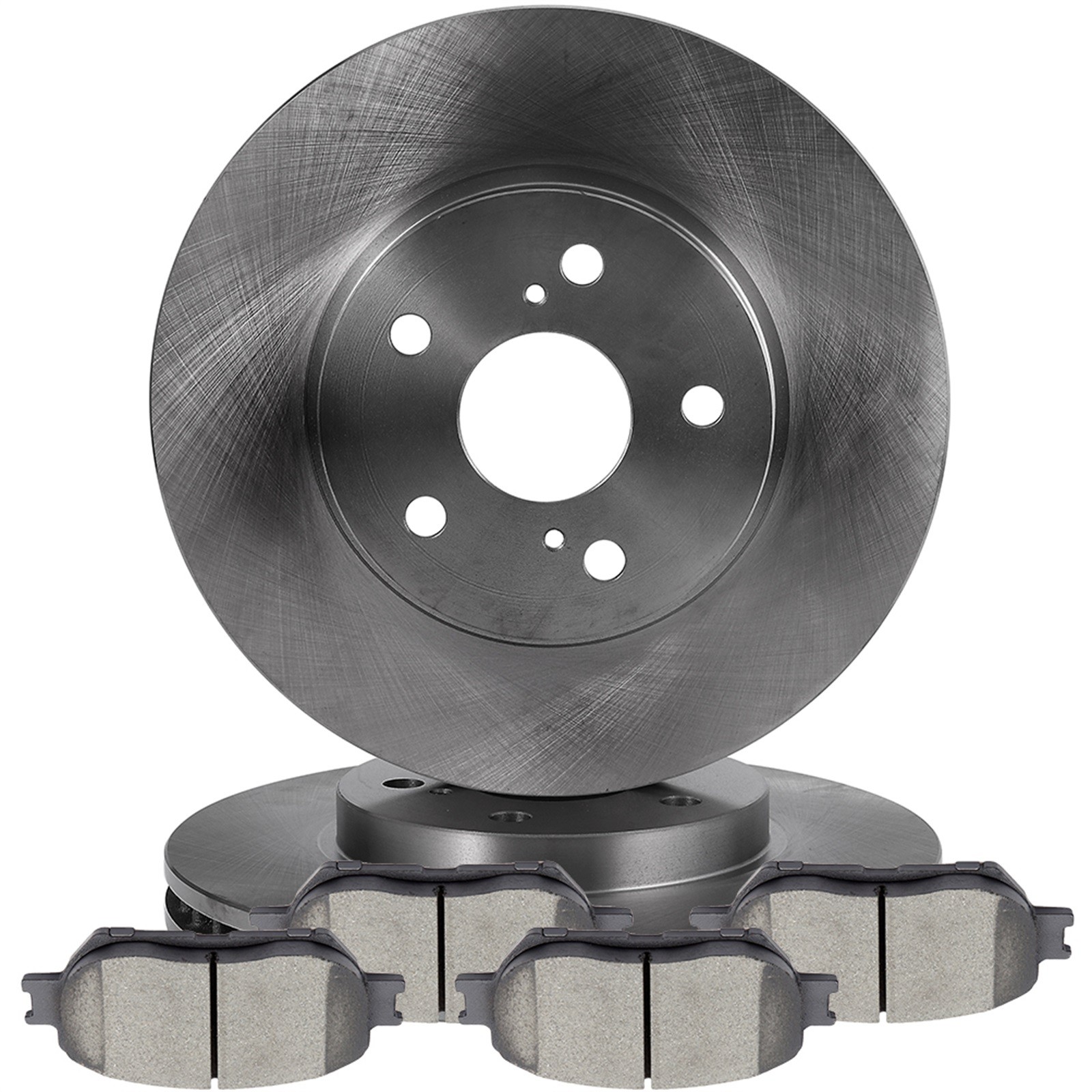 Front Disc Brake Rotors & Ceramic Pads Set Fits 2011-2015 Lexus IS250 2.5L